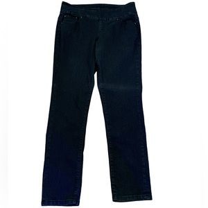 Jag Jeans Western Glove Works High Rise Skinny Pull-On Ladies Stretch Jeans Sz16